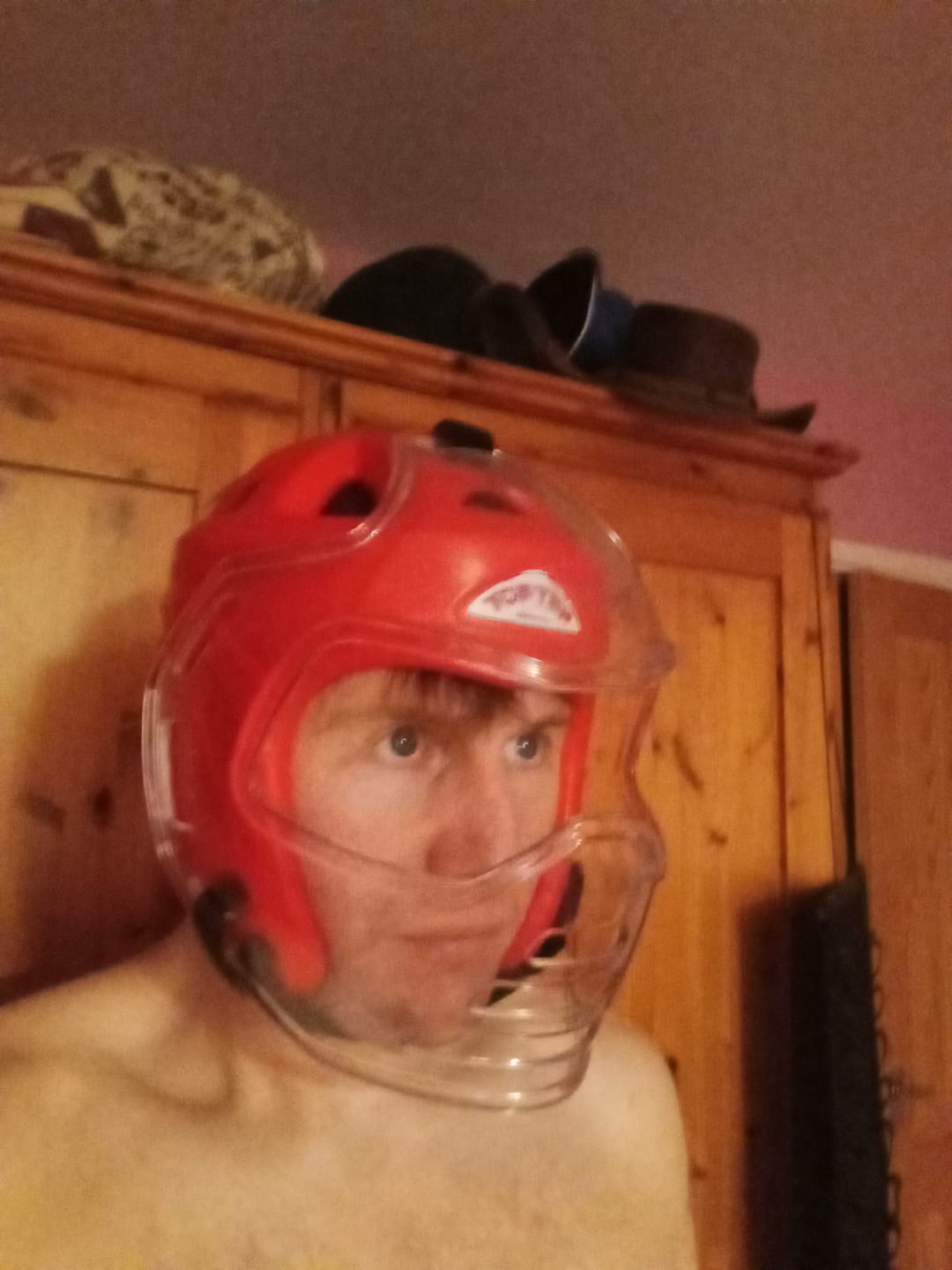 Customer photo review of TOP TEN Avantgarde Head Guard