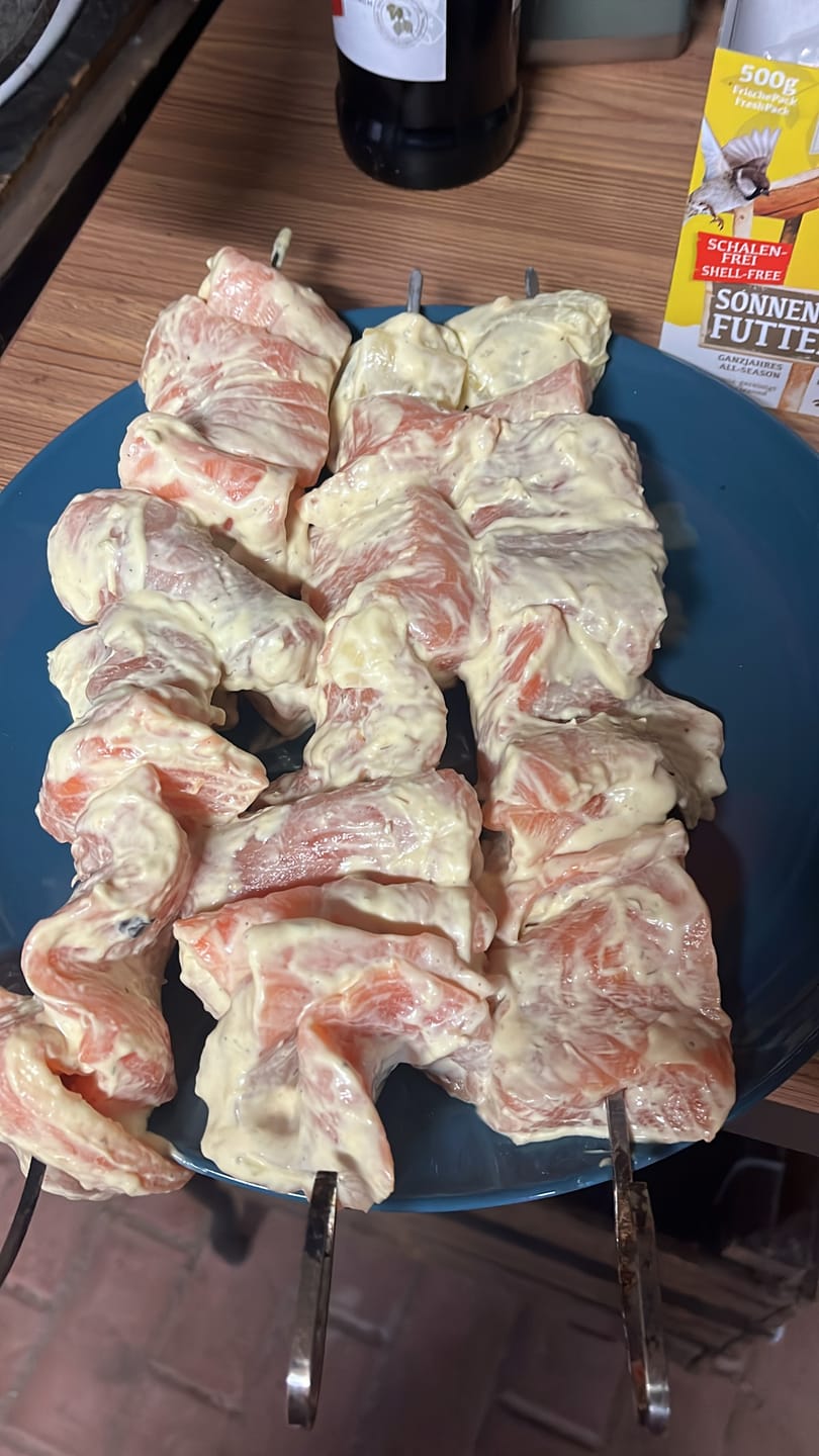 Customer photo review of Schweine-Schaschlik Tomate – fruchtige Würze aus Tomate & Paprika | mySchaschlik