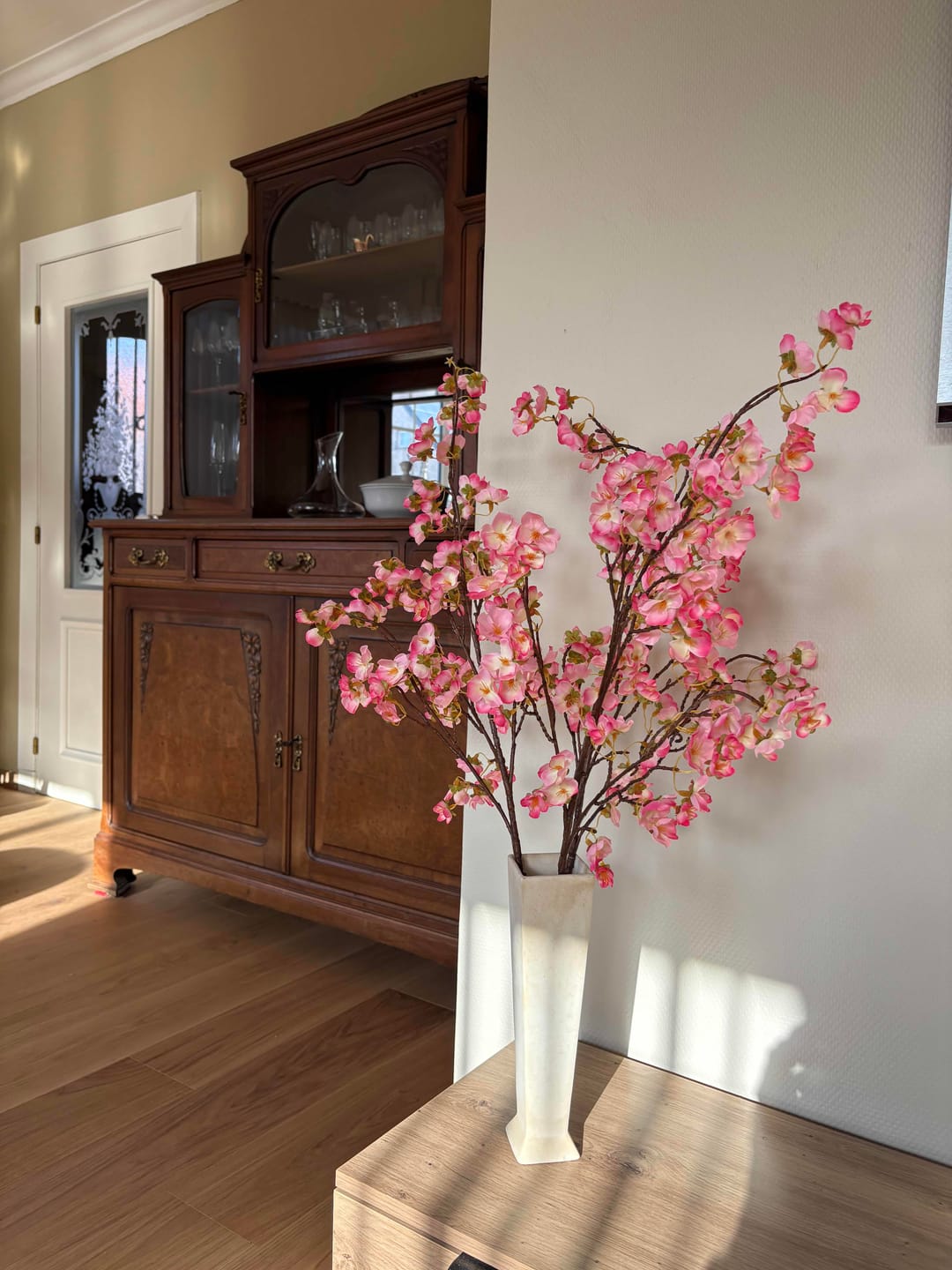 Customer photo review of Zijden Bloesem - Fuchsia roze
