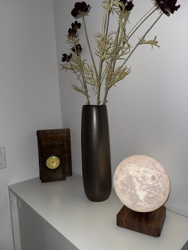 Customer photo review of Original Levitating Moon Lamp