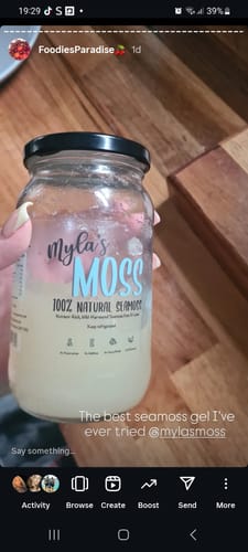 Customer photo review of MYLASMOSS SEAMOSS GEL (340ML)