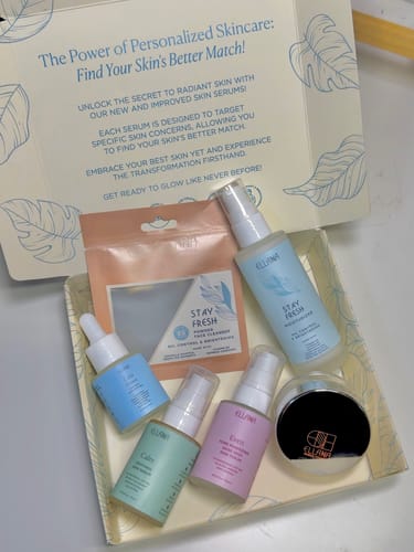 Customer photo review of Stay Fresh Moisturizer Controls Oil and Brightens