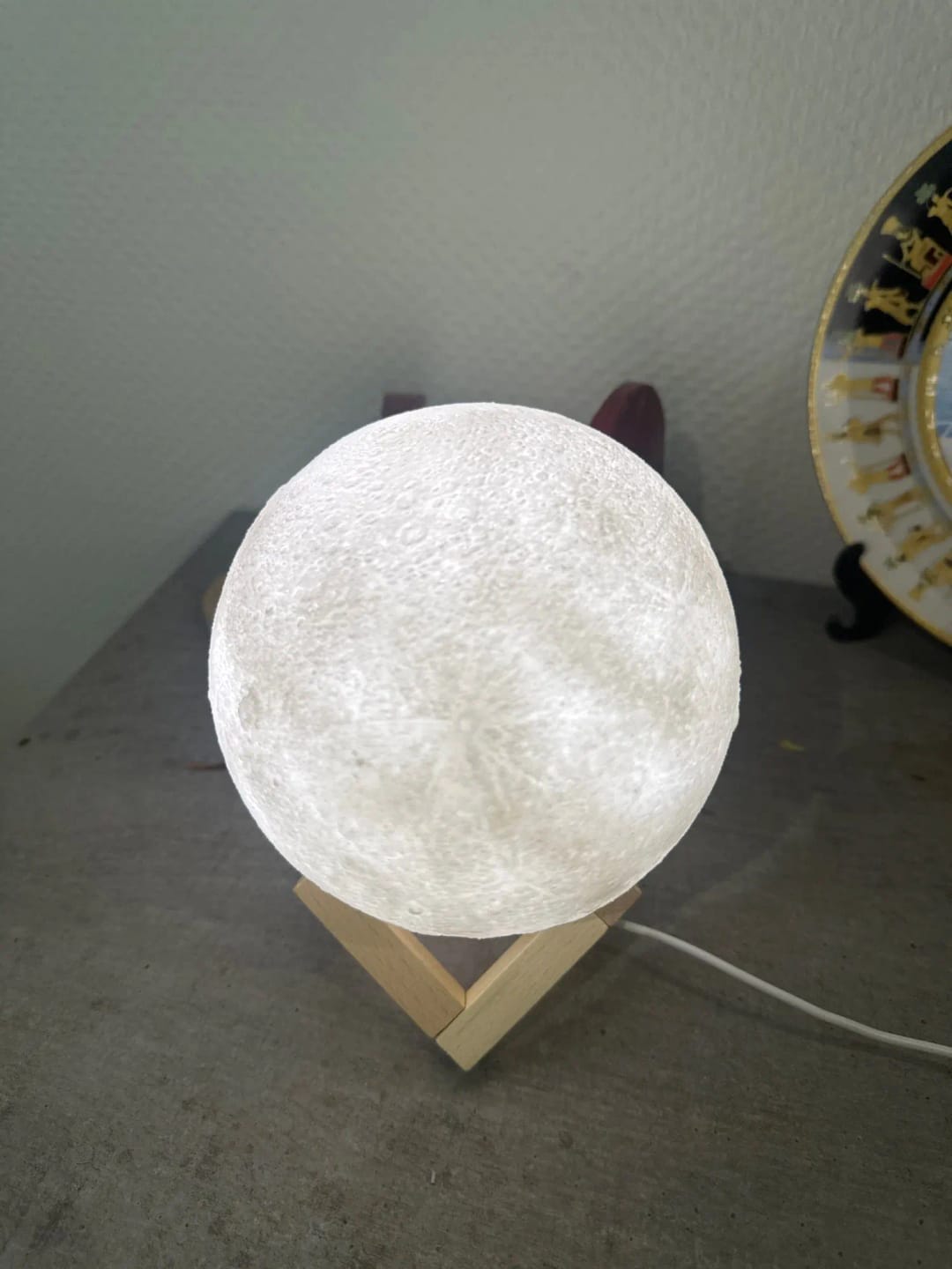 Customer photo review of Moon Lamp