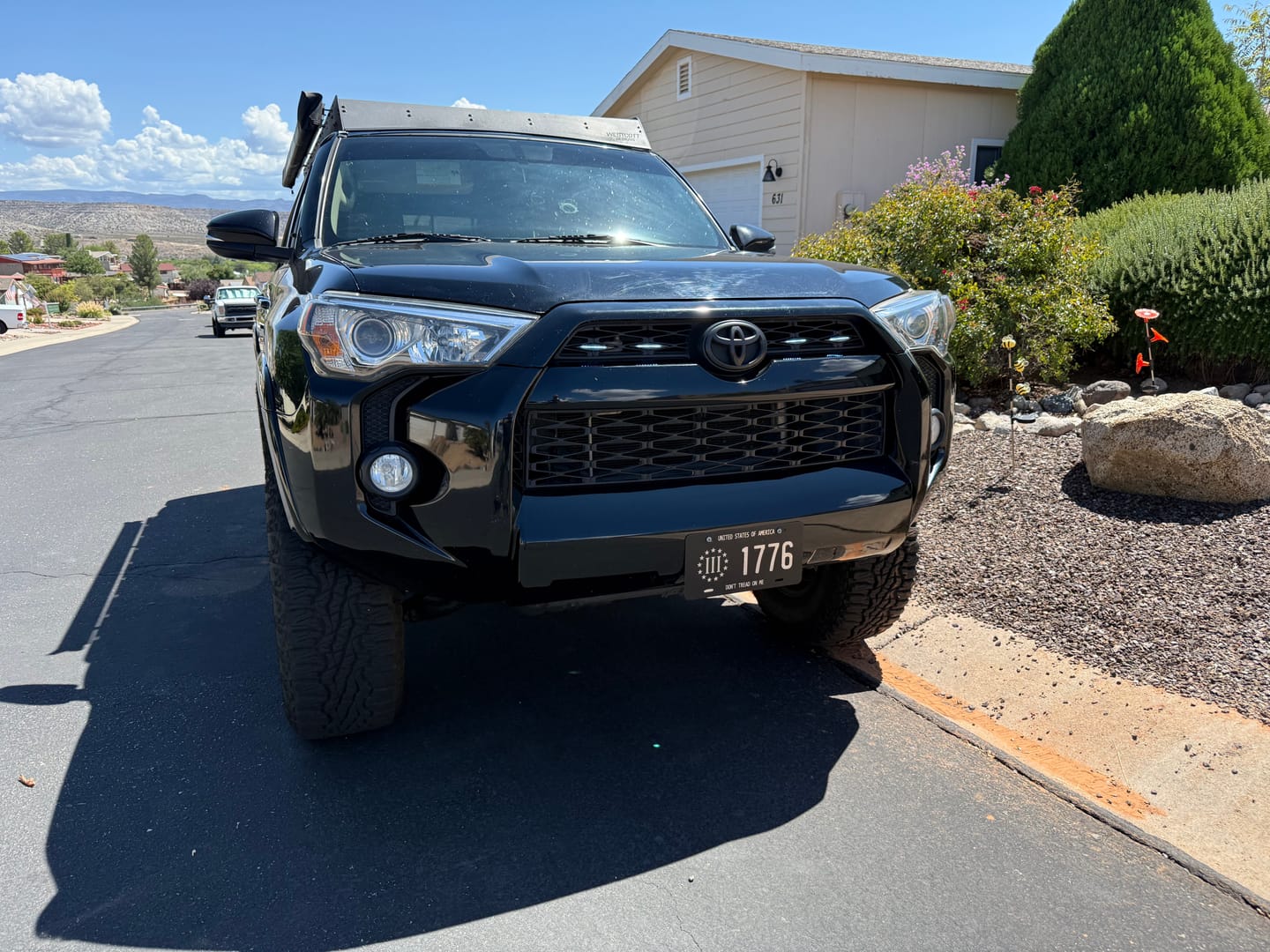 Customer photo review of Raptor LED Lights Kit for 4Runner (2014-2024)