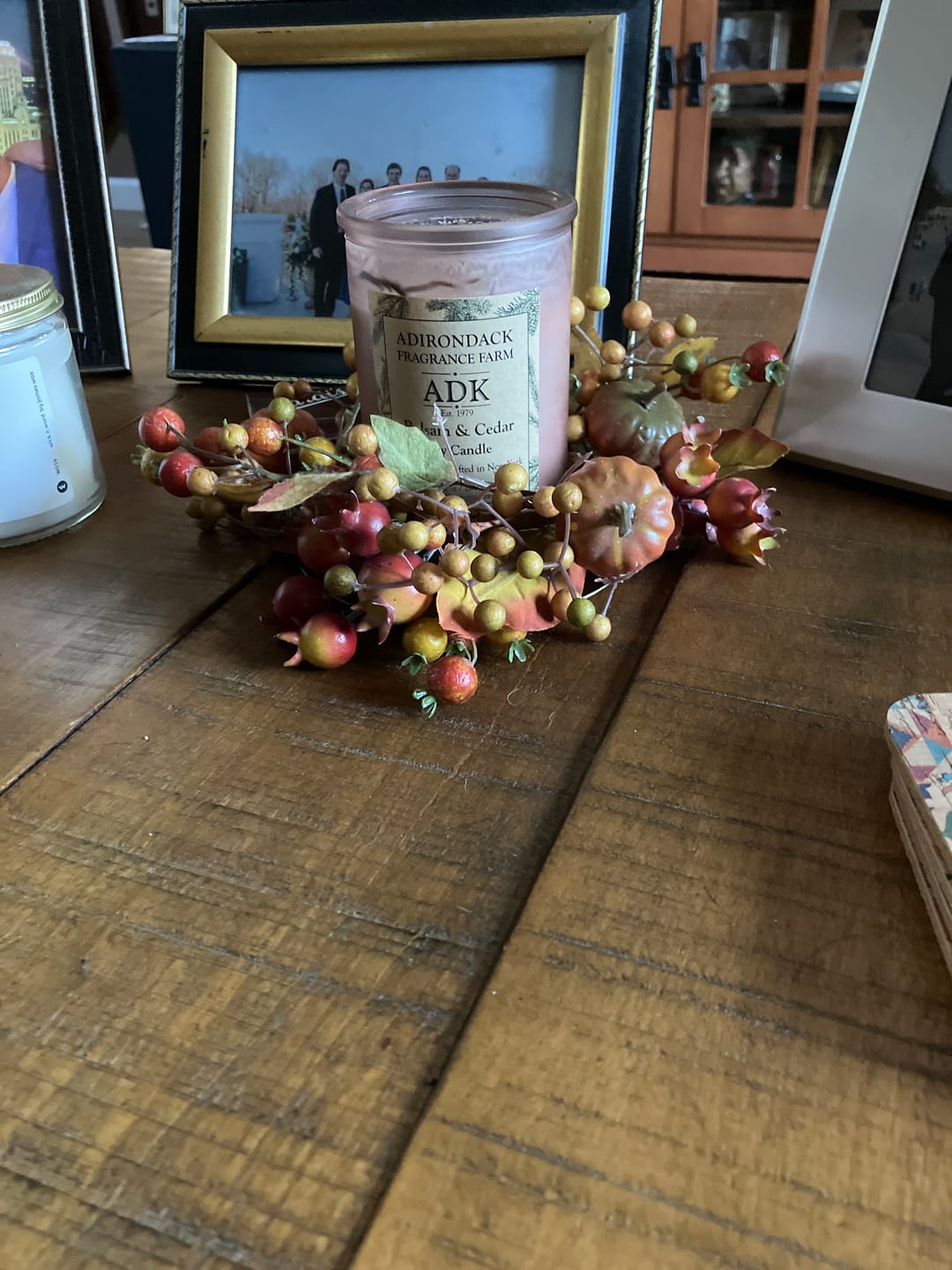 Customer photo review of Balsam & Cedar Candle