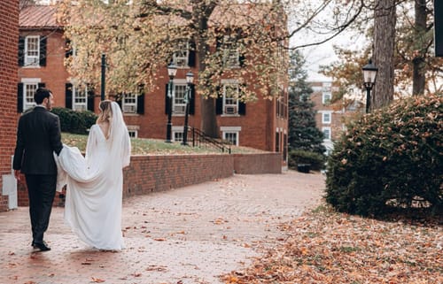 Customer photo review of Polka Dot Veil: Fingertip, Chapel & Cathedral Length - JANA