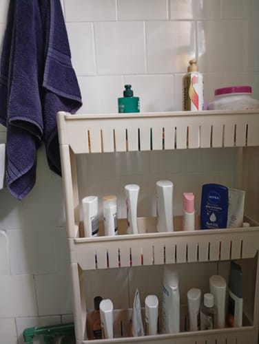 Customer photo review of Organizador espacios reducidos 3 Niveles