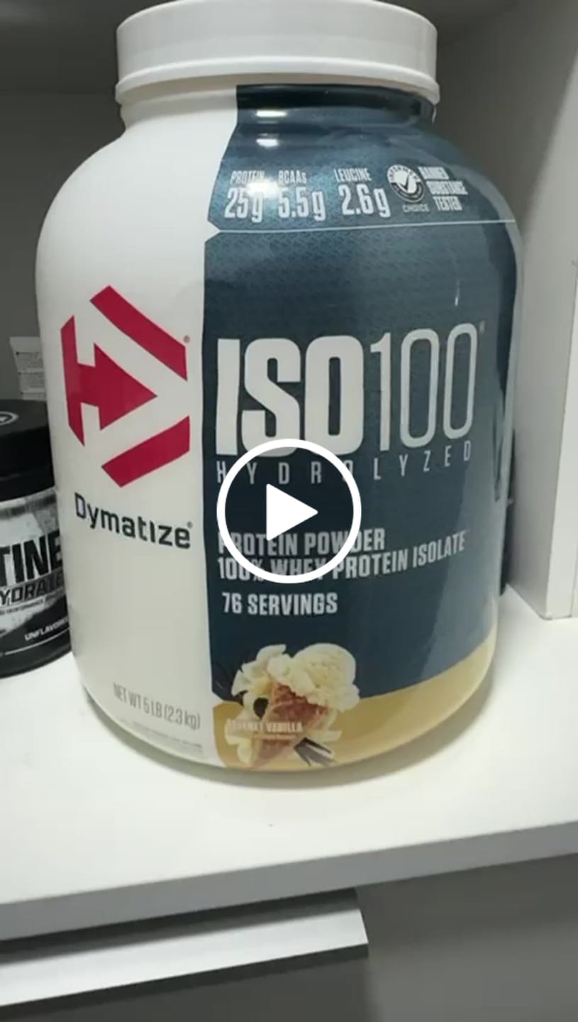 Customer video review of Pack ISO 100