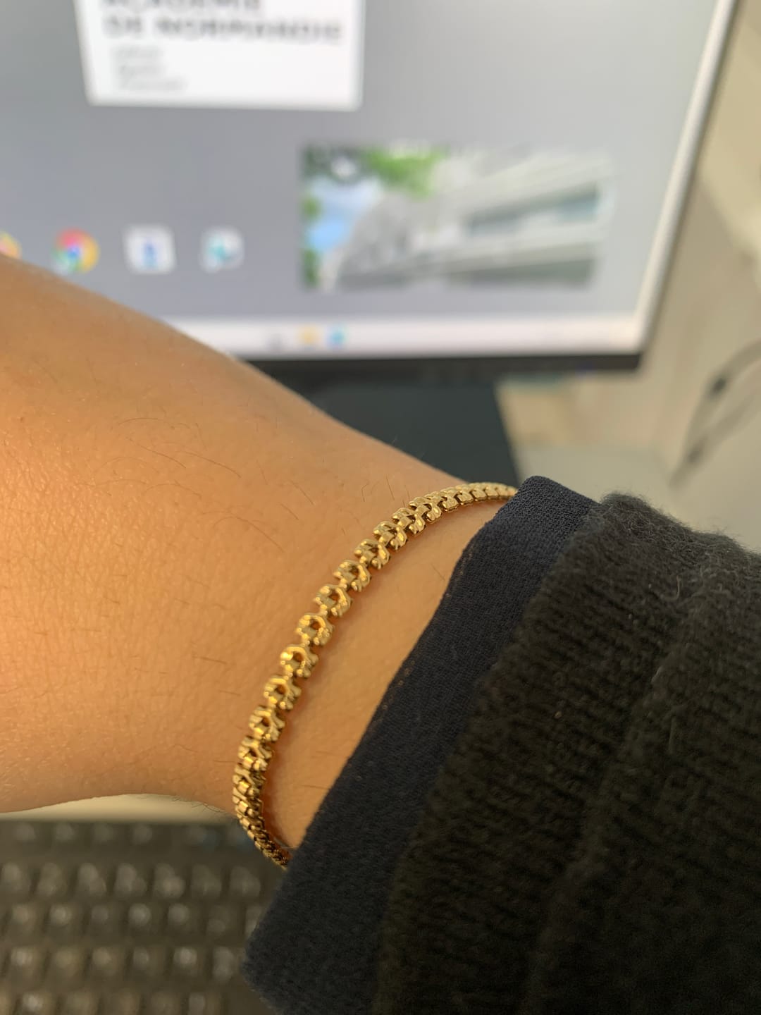 Customer photo review of Alexis Bracelet
