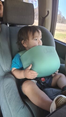 Customer photo review of Green Chundee Bib