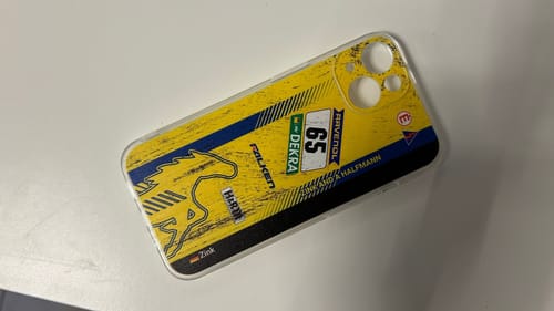 Kundenbewertung mit Foto zu Mustang GT3 DTM & 24h Nürburgring Livery - Individuelle Handyhülle für iPhone
