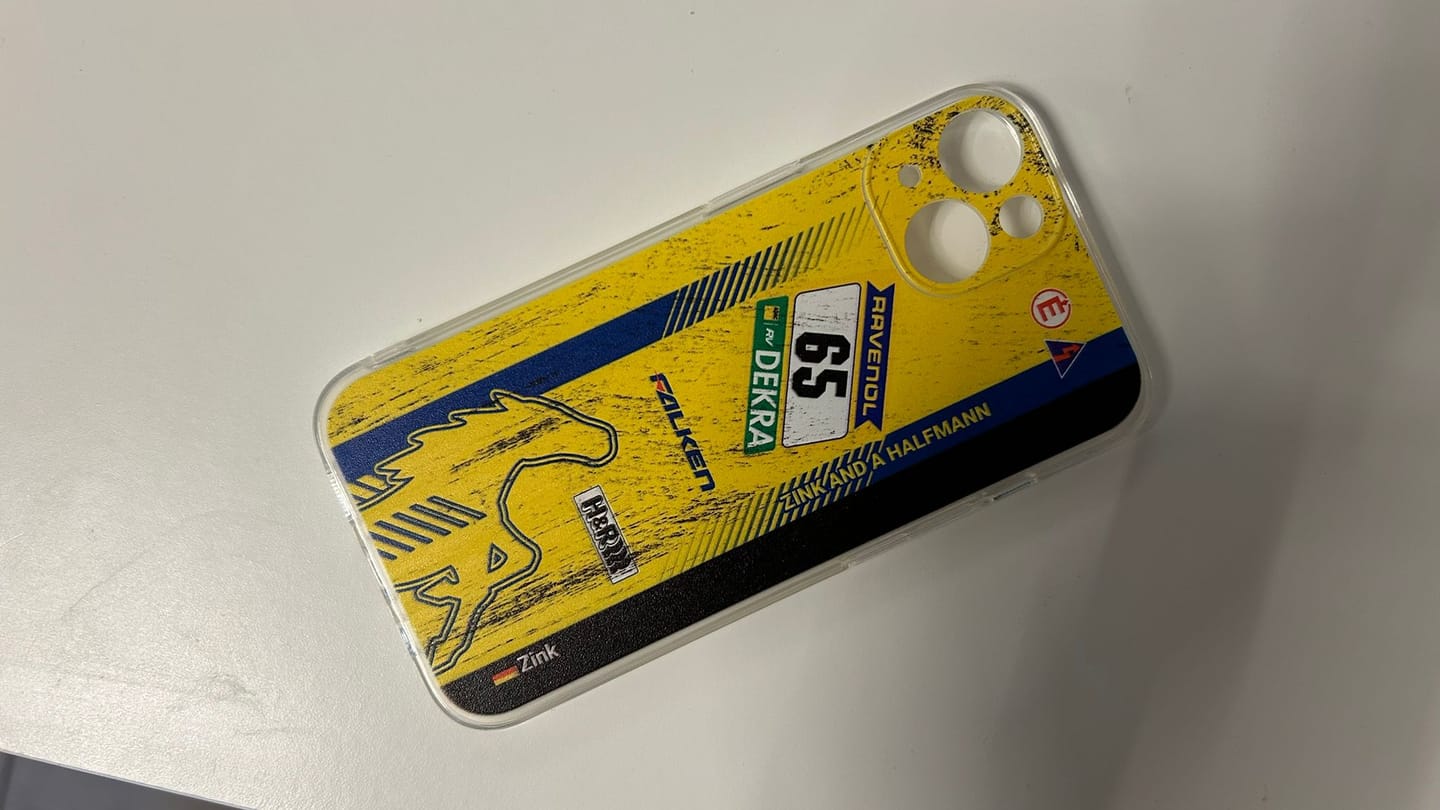 Customer photo review of Mustang GT3 DTM & 24h Nürburgring Livery - Individuelle Handyhülle für iPhone