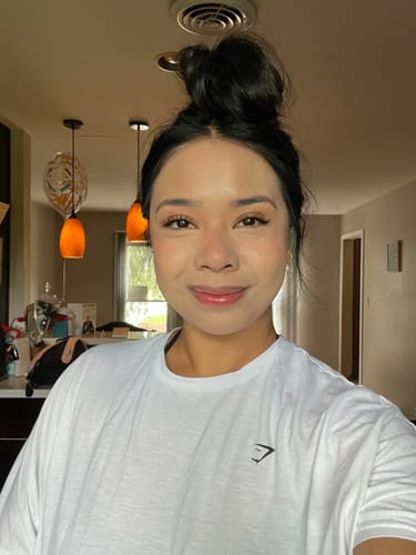 Customer photo review of Collagen Night Wrapping Mask