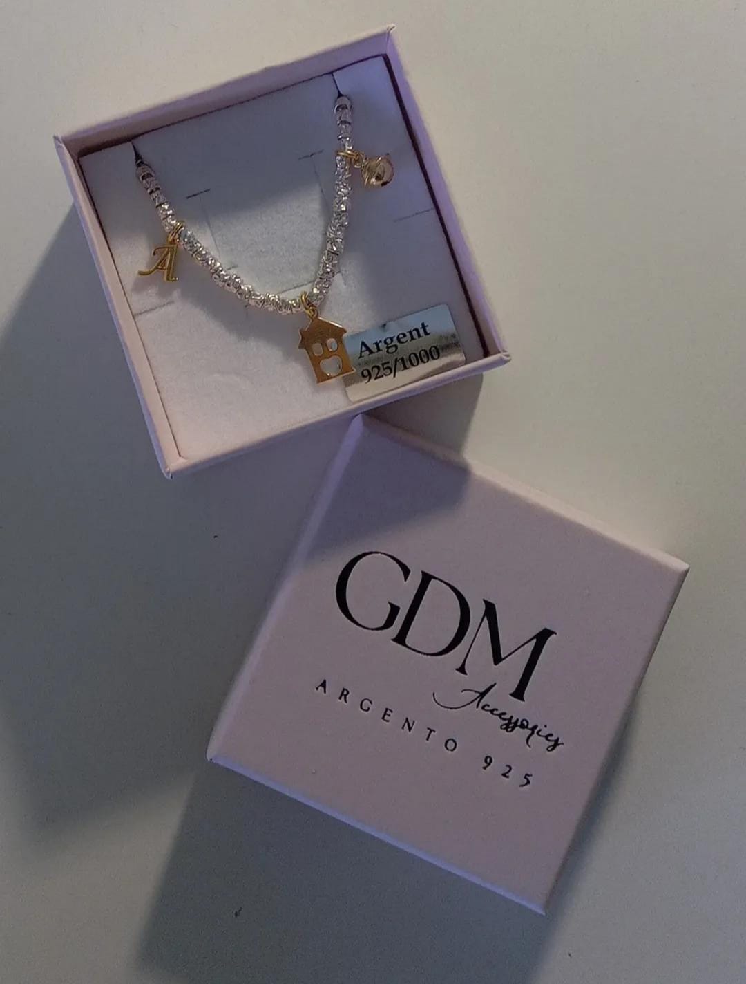 Customer photo review of CREA IL TUO BRACCIALE GRANELLI - charms oro