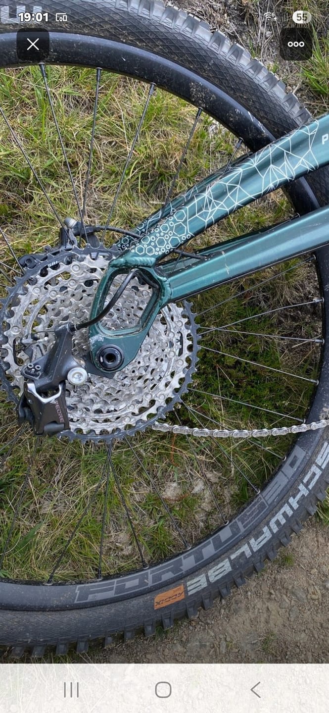 Customer photo review of Shimano Deore M6100 12 Speed Shadow+ Rear Derailleur