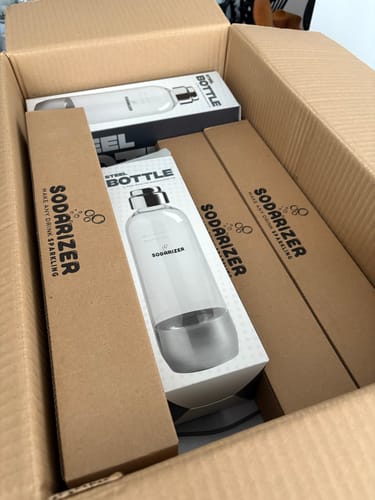 Customer photo review of Sodarizer Steel: Family Bundle