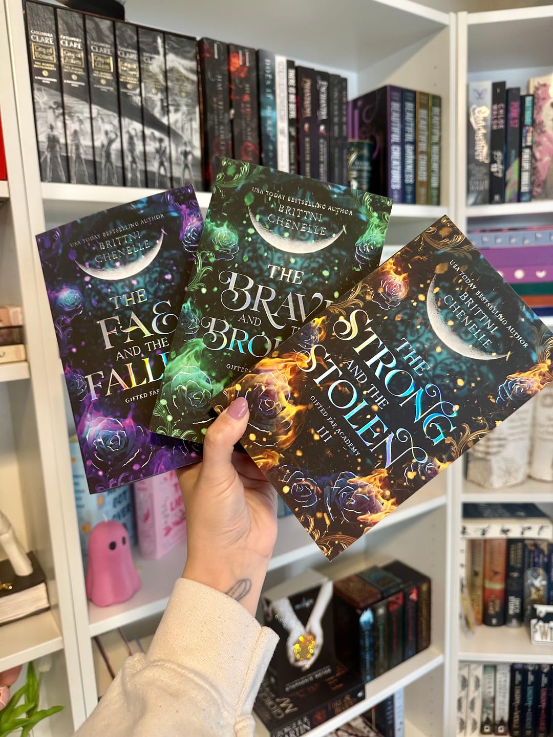 Customer photo review of Gifted Fae Academy Special Edition Trilogy (PAPERBACK SET)