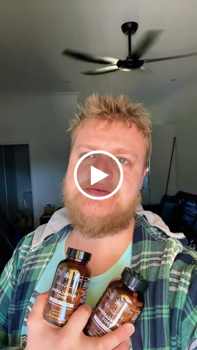 Customer video review of Organic Ashwagandha Capsules