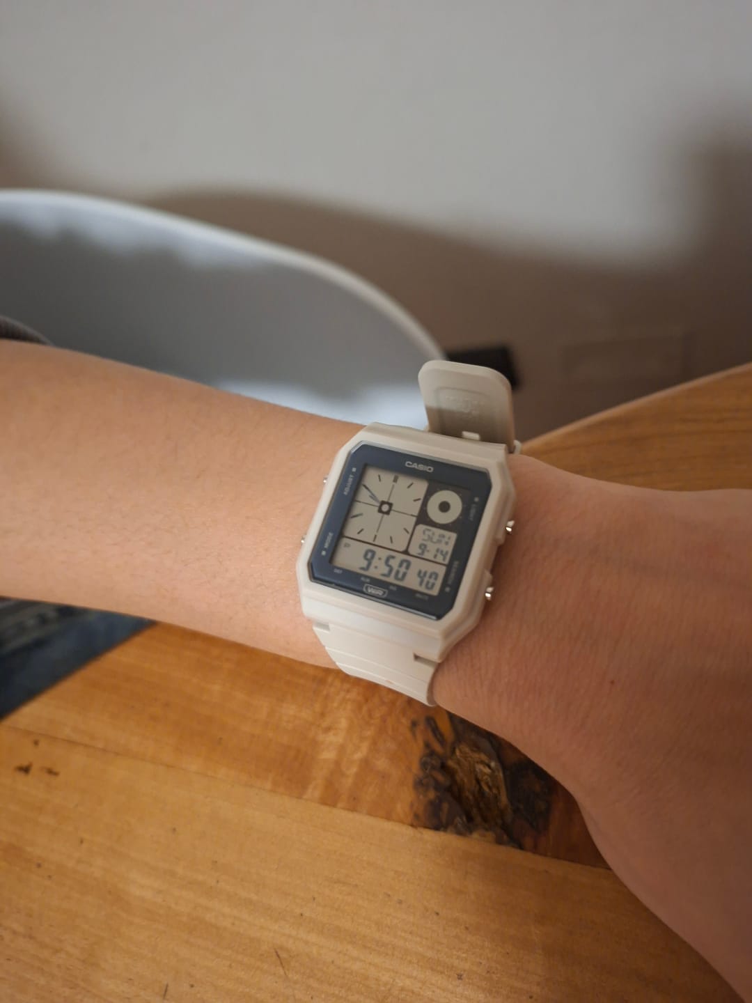 Customer photo review of Reloj Casio Vintage LF-20W-8ADF Twin-Graph Reissue Resina