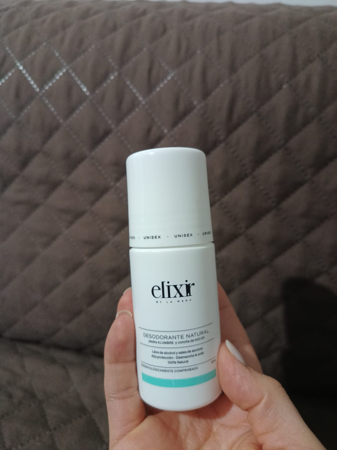 Customer photo review of Desodorante Natural Unisex