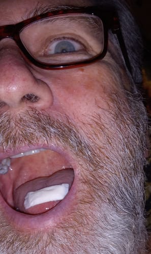 Customer photo review of Chilled Mint Nicotine Pouches