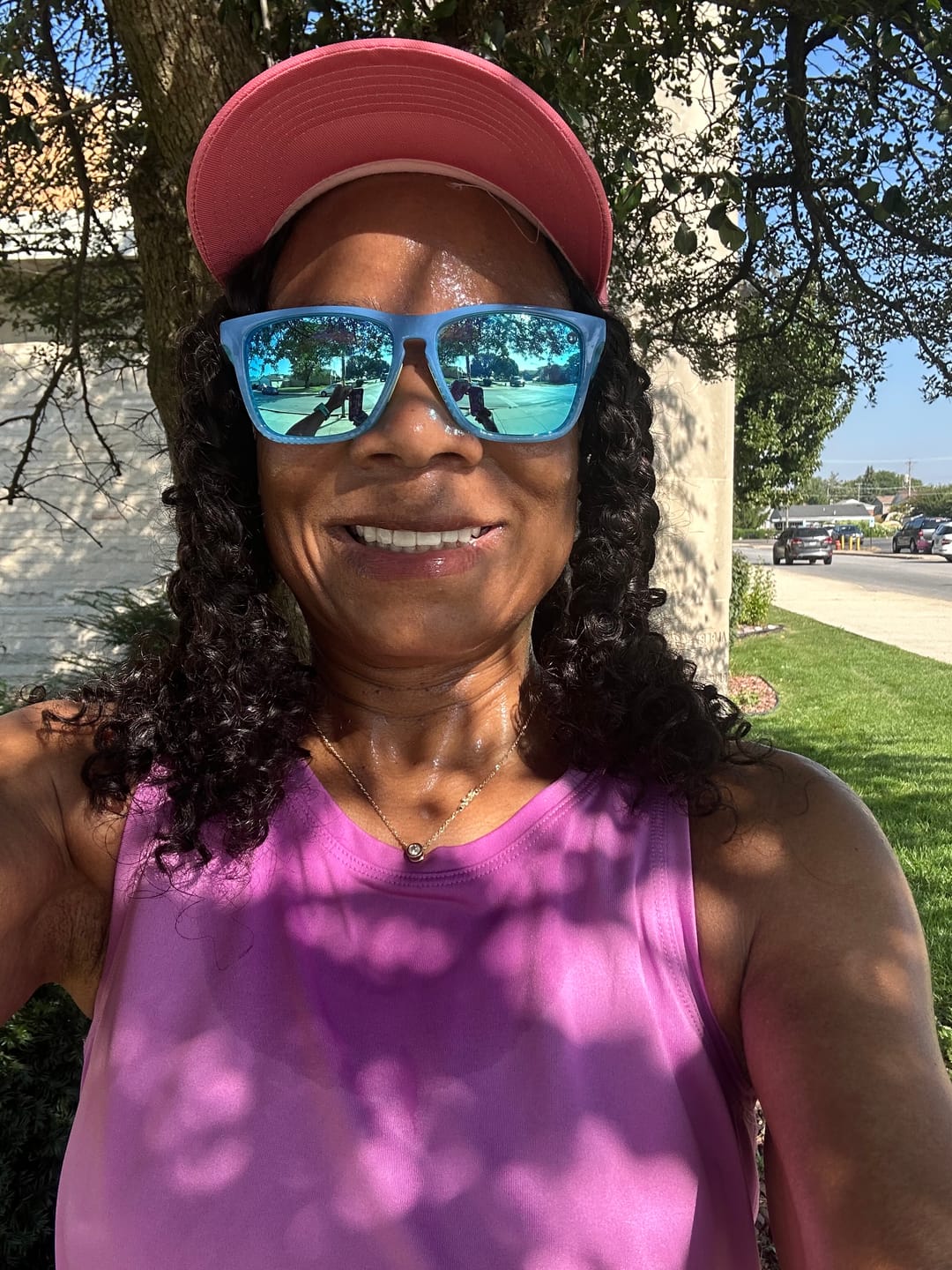 Customer photo review of #4 Medium Brown Water Wave Human Crochet Hair