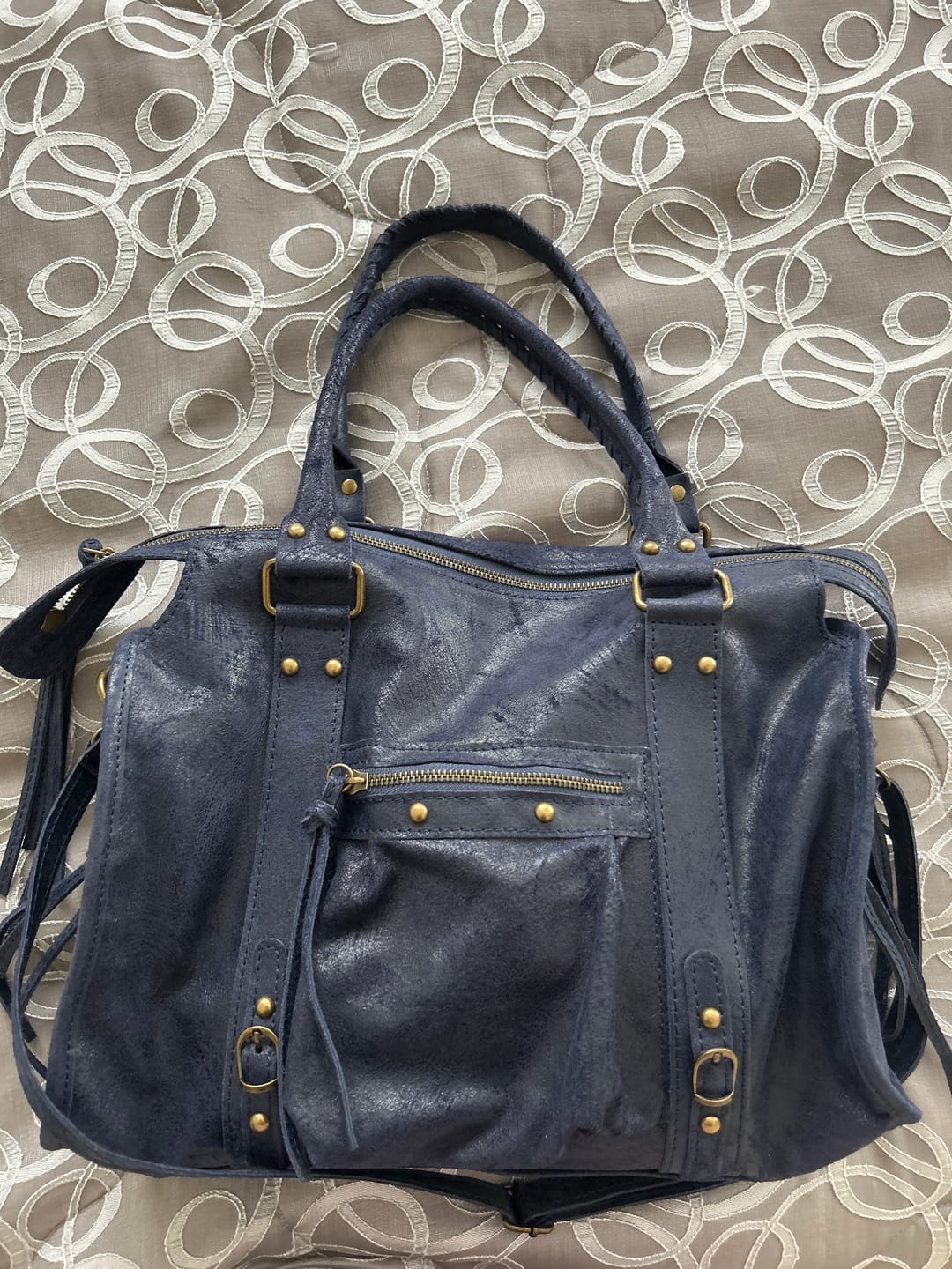 Customer photo review of It girl bag navy