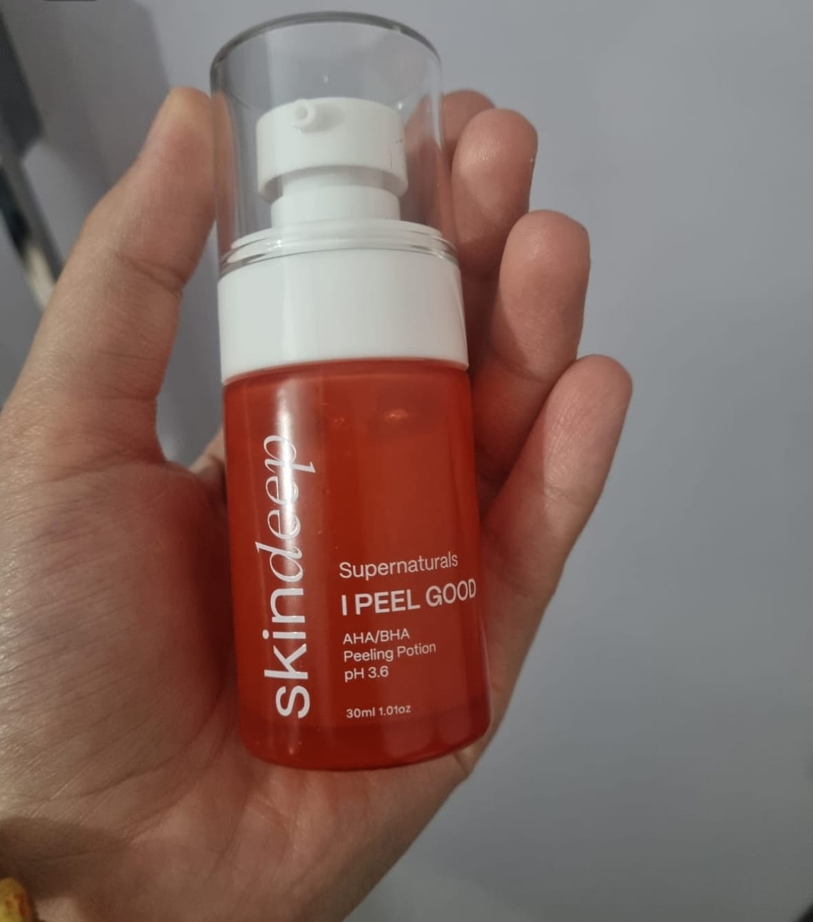 Customer photo review of I PEEL GOOD - AHA/BHA Peeling Potion