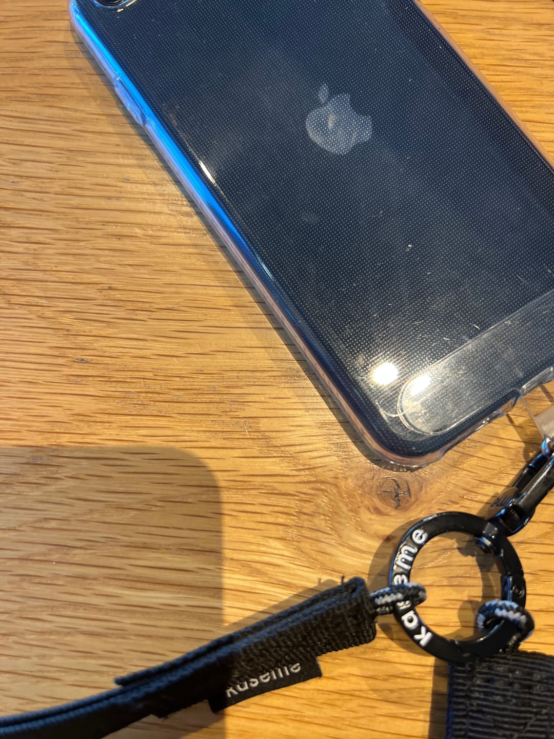 Customer photo review of Crossbody Phone Strap Black