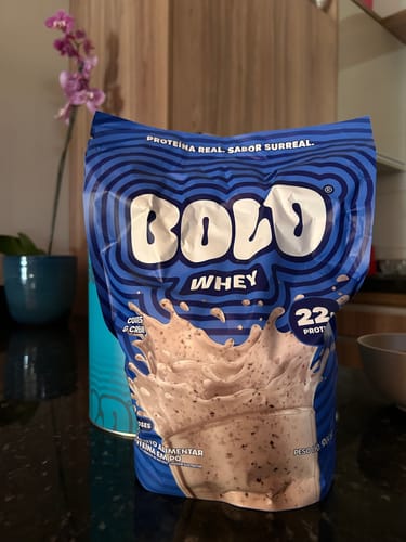 Customer photo review of LATA PERSONALIZADA BOLD WHEY