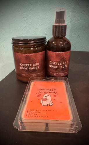 Customer photo review of Coffee & Book Pages