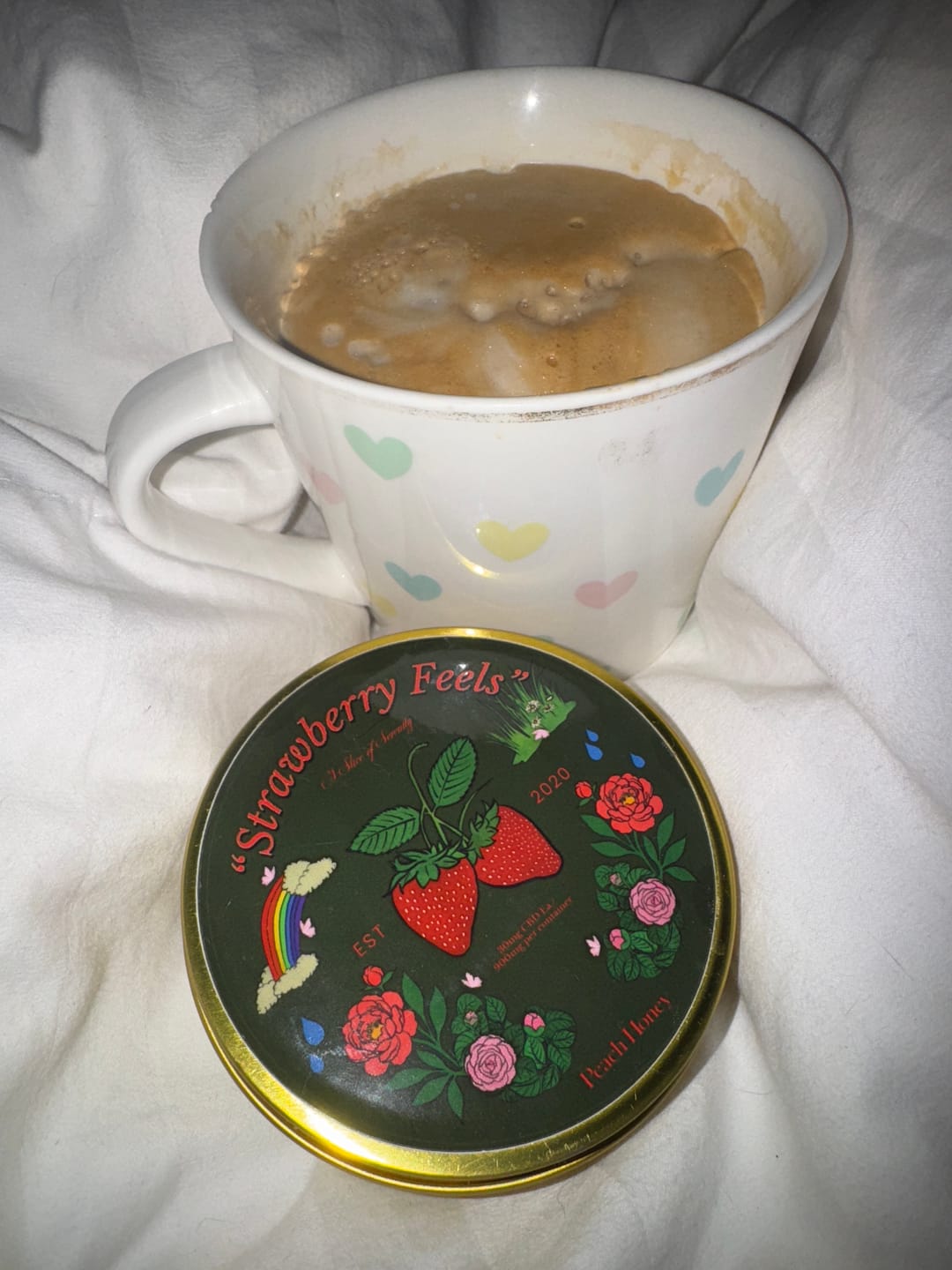 Customer photo review of "Strawberry Feels" CBD Gummies