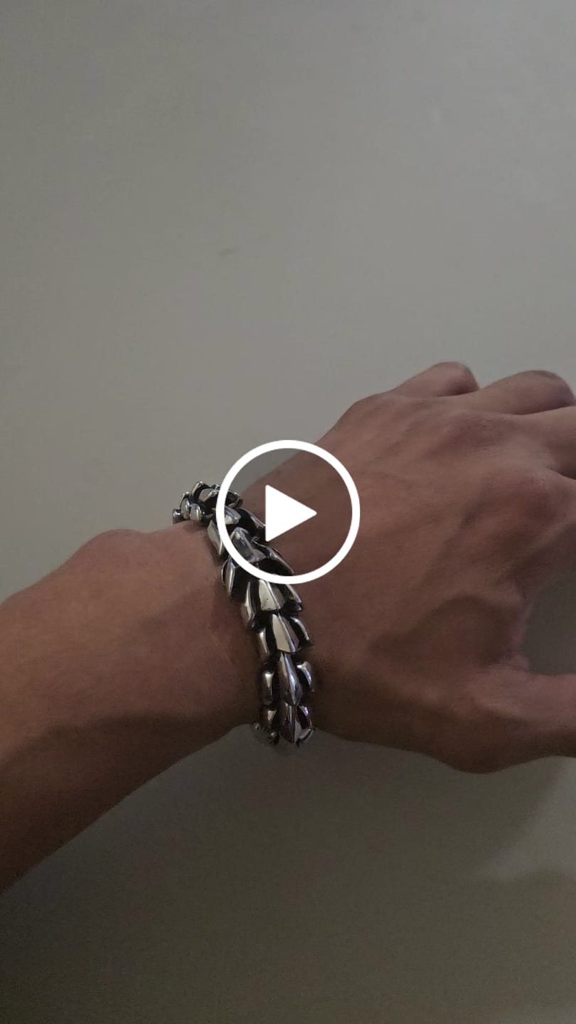 Customer video review of The Midgard Serpent - Stainless Steel Bracelet