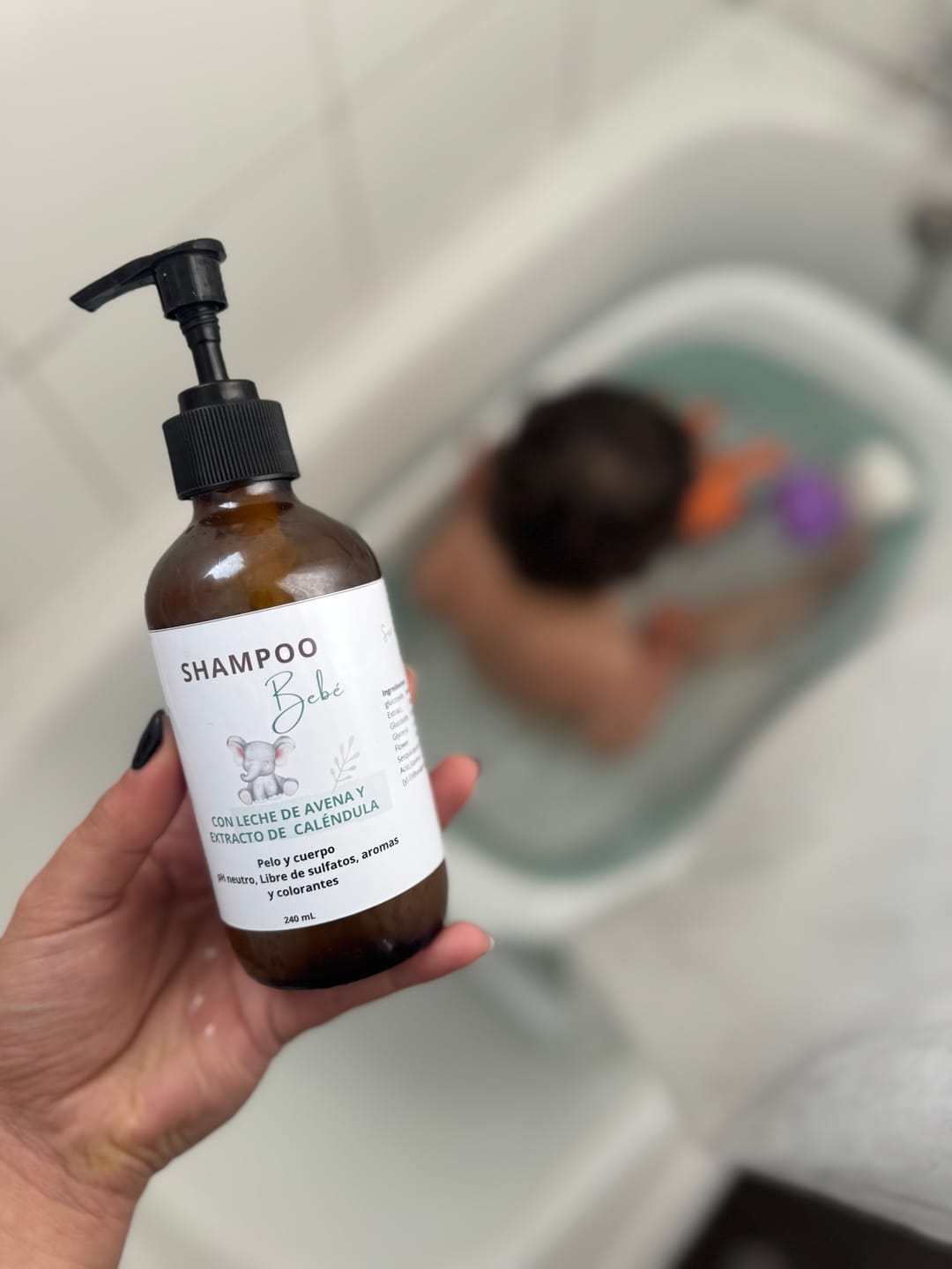 Customer photo review of Shampoo Natural Kids
