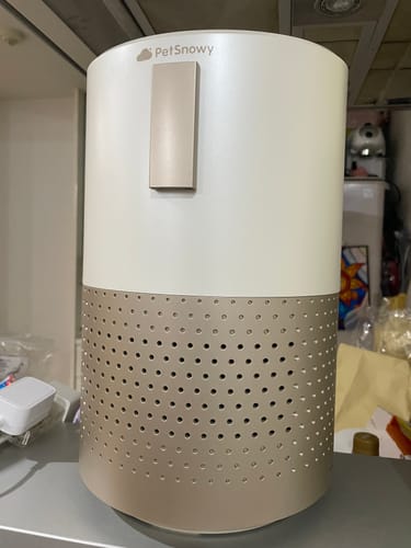 Customer photo review of ペット用空気清浄機