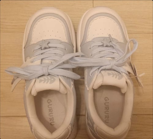 Customer photo review of Sailor style summer girl shoes