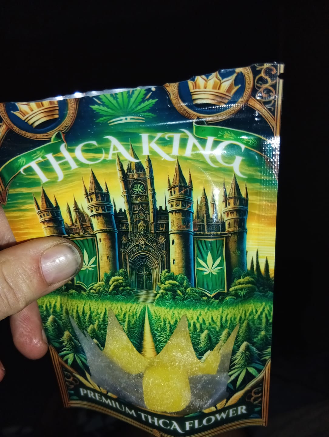 Customer photo review of THCA Gummies