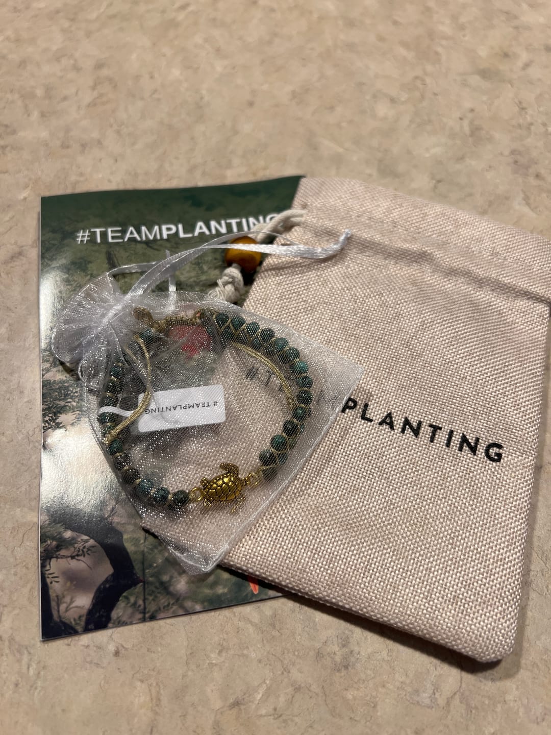 Customer photo review of Legendary Sea Turtle Bracelet