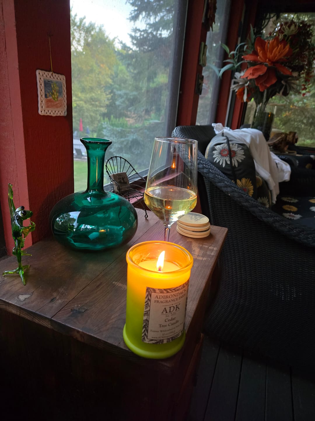 Customer photo review of Cedar Tree Candle