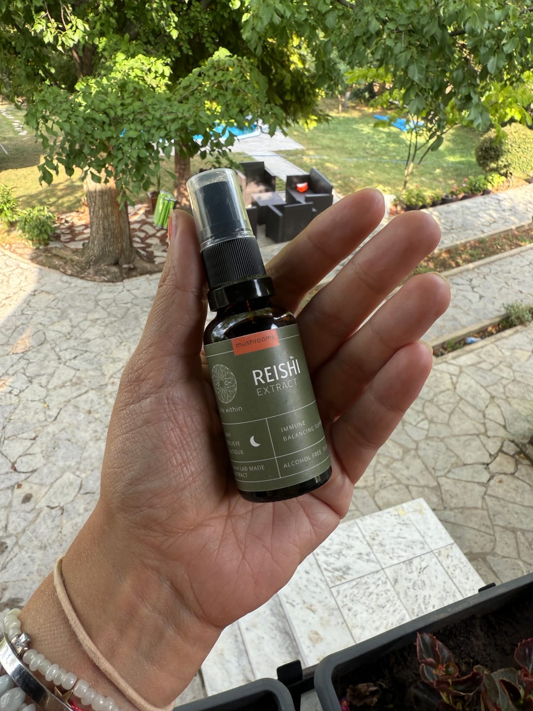 Customer photo review of Reishi Extract (30 ml)