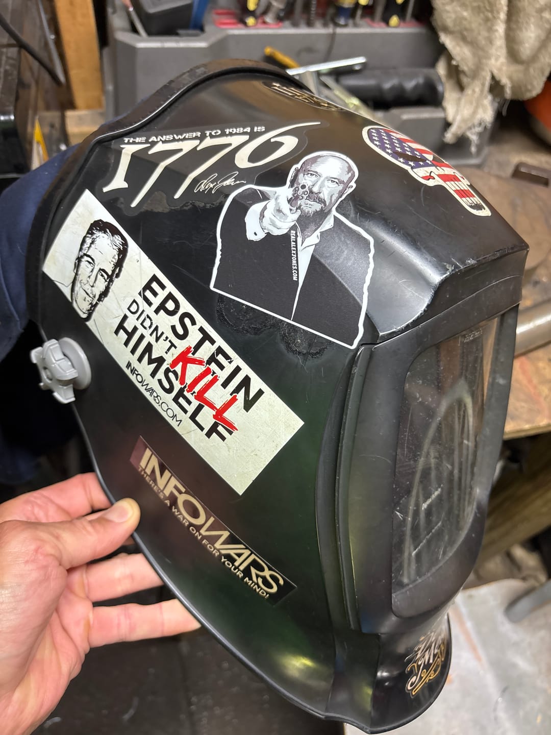Customer photo review of "Make My Day Globalist" Limited Edition Decal