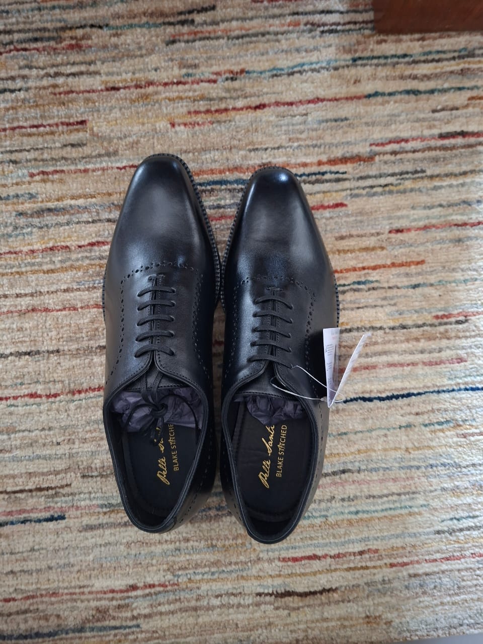 Customer photo review of Wholecut Oxfords - Black