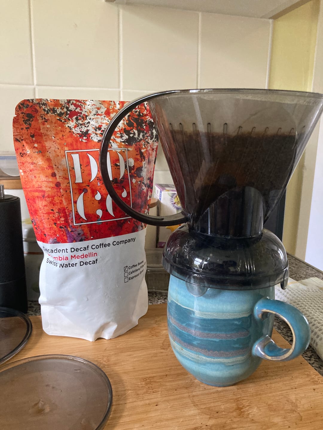 Customer photo review of Bundle of all our Swiss Water Decaf Coffees - 6 x 227g Coffees or 6 x 500g Coffees