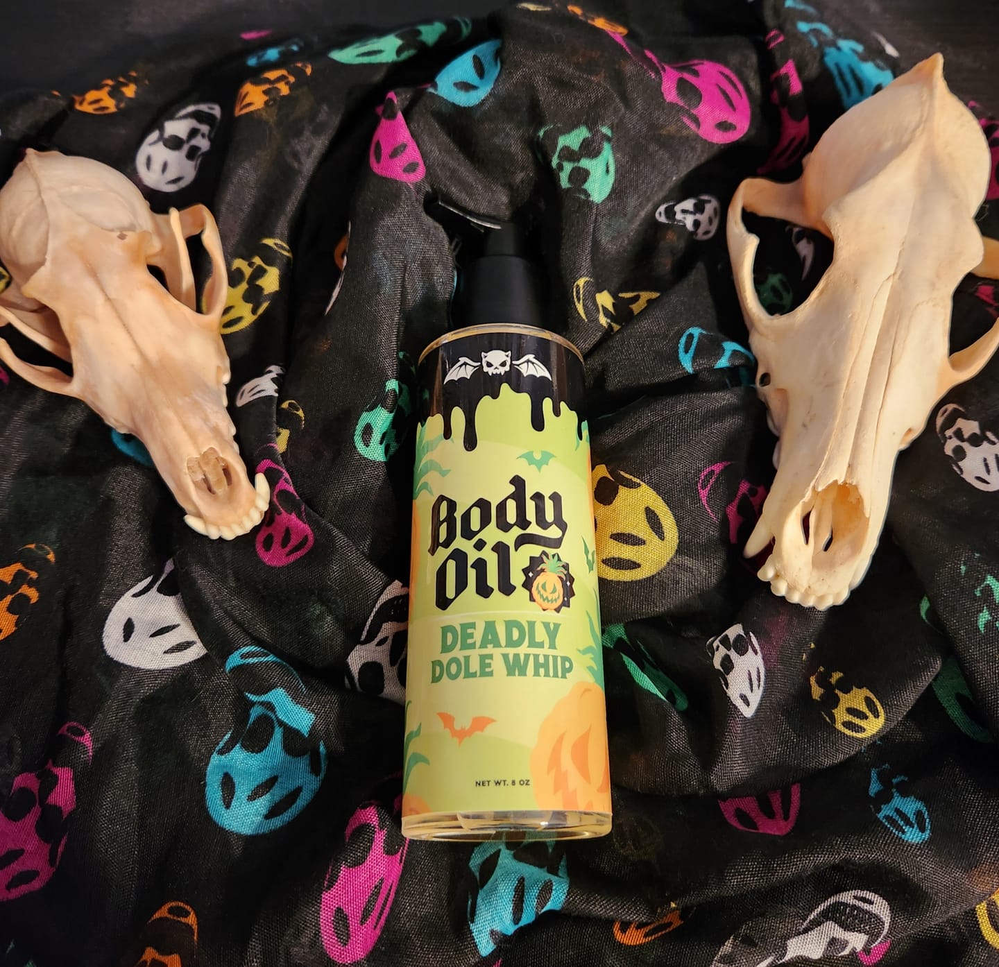 Customer photo review of Deadly Dole Whip Body Oil