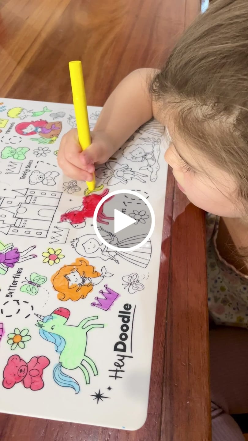 Customer video review of Washable Crayon Pens