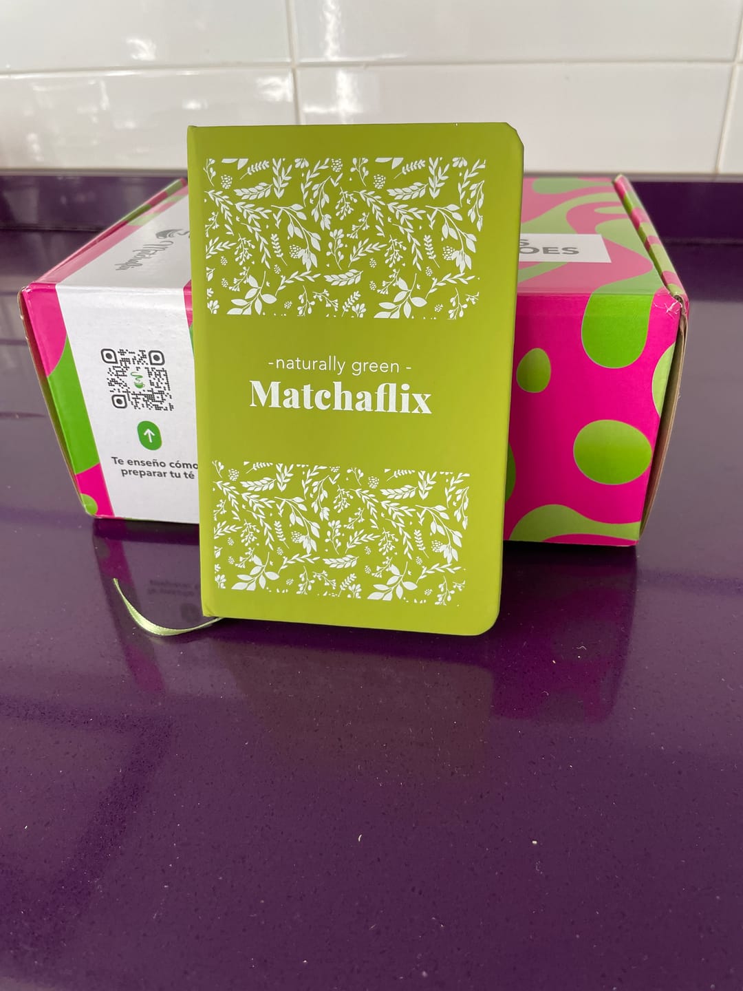 Customer photo review of Libreta Oficial Matchaflix