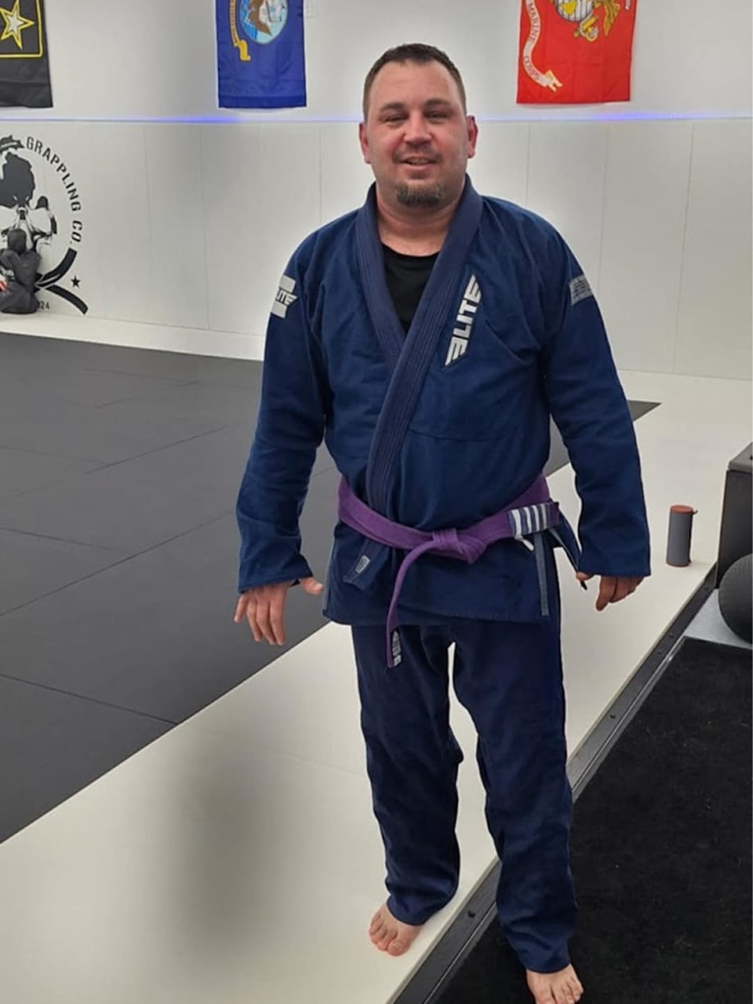 Customer photo review of Core Navy Brazilian Jiu Jitsu Mens BJJ Gi