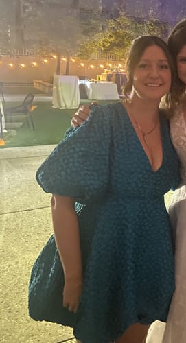 Customer photo review of Minta Dress by Amanda Uprichard - RENTAL