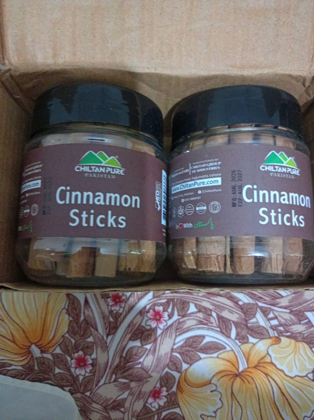 Customer photo review of Cinnamon Sticks - Perfect to Flavor Your Cooking and Sip Wellness in Every Cup