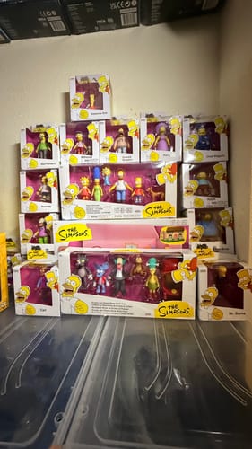 Customer photo review of Wave 5 Full Set - The Simpsons 2.5" Figures by Jakks Pacific